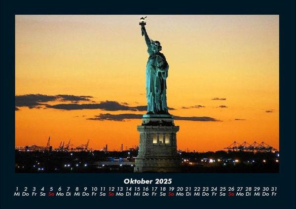 Produktbild: New York 2025 Fotokalender DIN A4