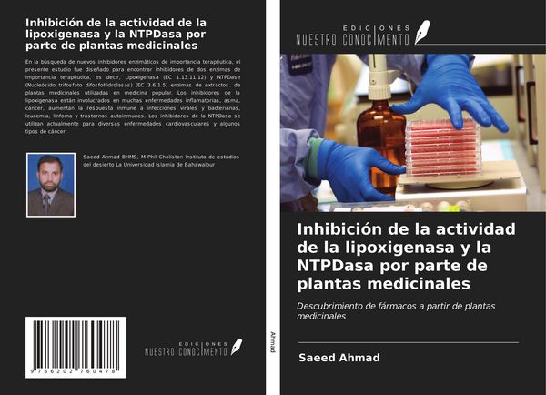 Produktbild: Inhibici&oacute;n de la actividad de la lipoxigenasa y la NTPDasa por parte de plantas medicinales