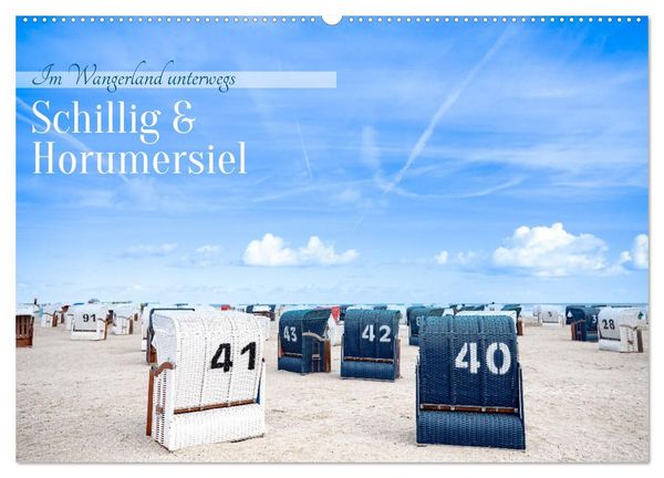 Produktbild: Schillig und Horumersiel - Im Wangerland unterwegs (Wandkalender 2027 DIN A2 quer), CALVENDO Monatskalender