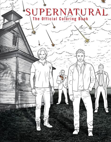 Supernatural: The Official Coloring Book, Taschenbuch von Insight Editions (CRT), Insight Editions USA, 978-1-60887-818-5