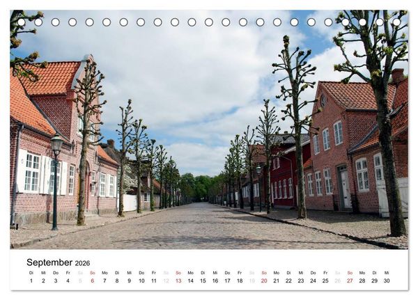 Produktbild: D&auml;nemark - Unterwegs in J&uuml;tland (Tischkalender 2026 DIN A5 quer), CALVENDO Monatskalender