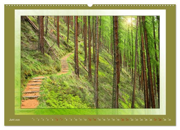 Produktbild: Das vergessene Tal. Schnalstal - Val Senales (Wandkalender 2026 DIN A2 quer), CALVENDO Monatskalender
