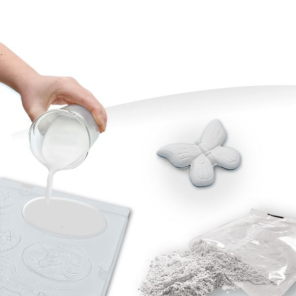 Produktbild: Glitzerschmetterlinge gie&szlig;en und anmalen