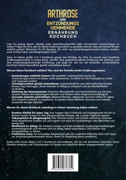 Produktbild: Arthrose und Entz&uuml;ndungshemmende Ern&auml;hrung Kochbuch