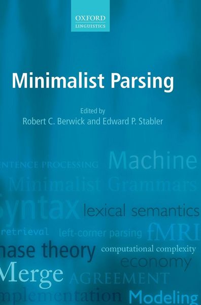 Produktbild: Minimalist Parsing