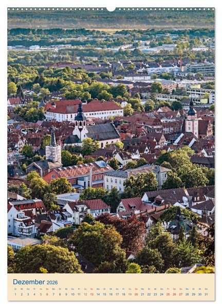 Produktbild: ETTLINGEN (Wandkalender 2026 DIN A2 hoch), CALVENDO Monatskalender