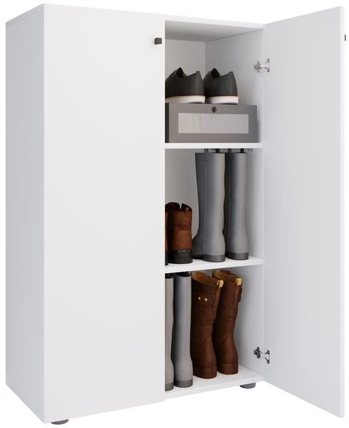 Produktbild: Holz Schuhschrank Schuhregal Schuhkommode Lona 3