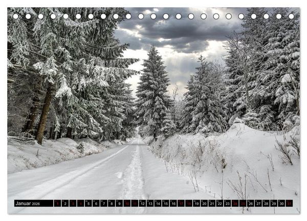 Produktbild: Landschafts-Fotografie Erzgebirge (Tischkalender 2026 DIN A5 quer), CALVENDO Monatskalender