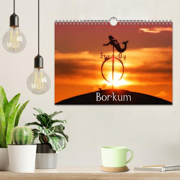Produktbild: Borkum (Wandkalender 2026 DIN A4 quer), CALVENDO Monatskalender