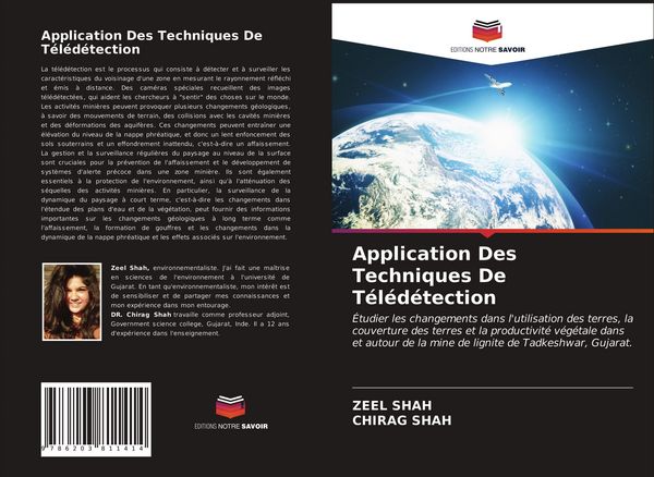 Produktbild: Application Des Techniques De T&eacute;l&eacute;d&eacute;tection