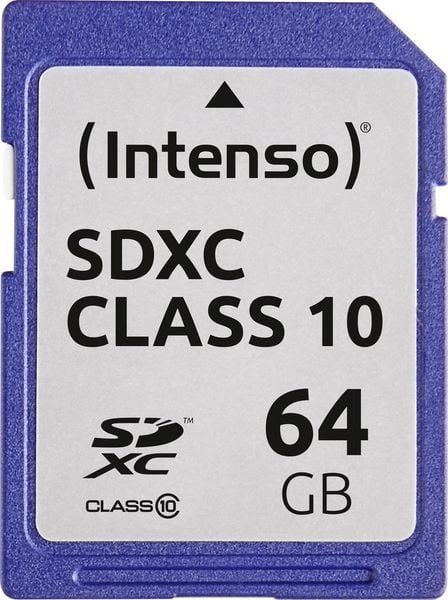 Intenso 3411490 SDXC-Karte 64GB Class 10