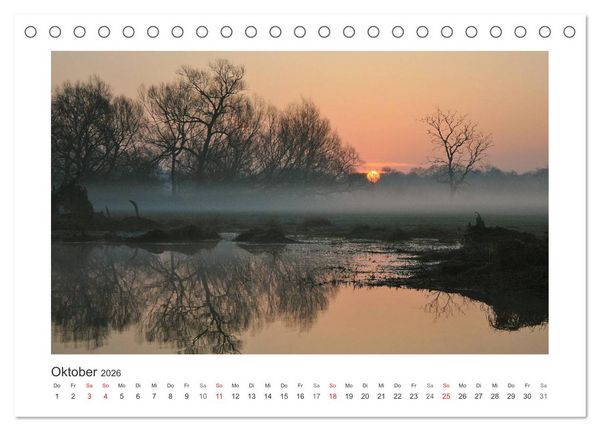 Produktbild: Lichtzauber 2026 (Tischkalender 2026 DIN A5 quer), CALVENDO Monatskalender