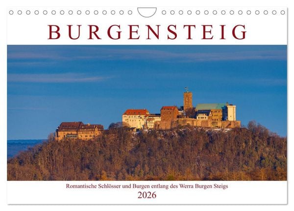 Produktbild: Werra Burgen Steig (Wandkalender 2026 DIN A4 quer), CALVENDO Monatskalender