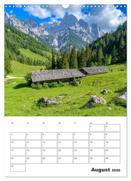 Produktbild: Vier Jahreszeiten im Berchtesgadener Land (Wandkalender 2026 DIN A3 hoch), CALVENDO Monatskalender
