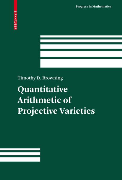 Produktbild: Quantitative Arithmetic of Projective Varieties
