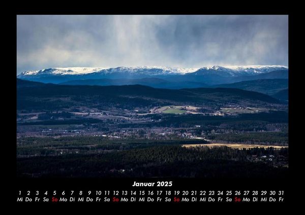 Produktbild: Berge 2025 Fotokalender DIN A3