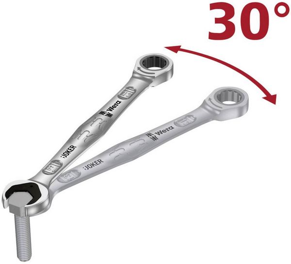 Produktbild: Wera 05073270001 Joker Knarren-Ring-Maulschl&uuml;ssel Schl&uuml;sselweite (Metrisch) 10mm