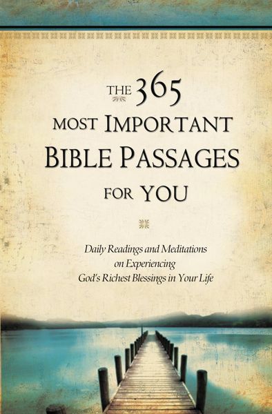 Produktbild: The 365 Most Important Bible Passages for You