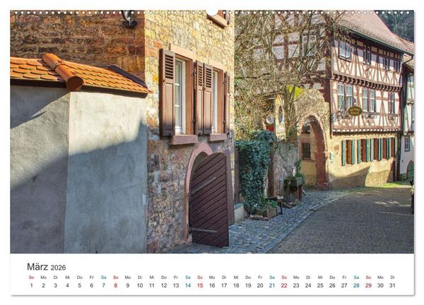 Produktbild: Weinheim - Eine Perle an der Bergstra&szlig;e (Wandkalender 2026 DIN A2 quer), CALVENDO Monatskalender