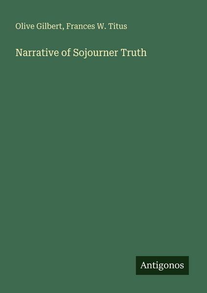 Produktbild: Narrative of Sojourner Truth