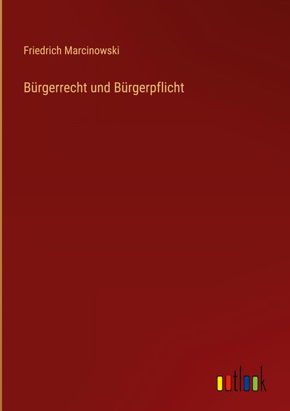 Produktbild: B&uuml;rgerrecht und B&uuml;rgerpflicht