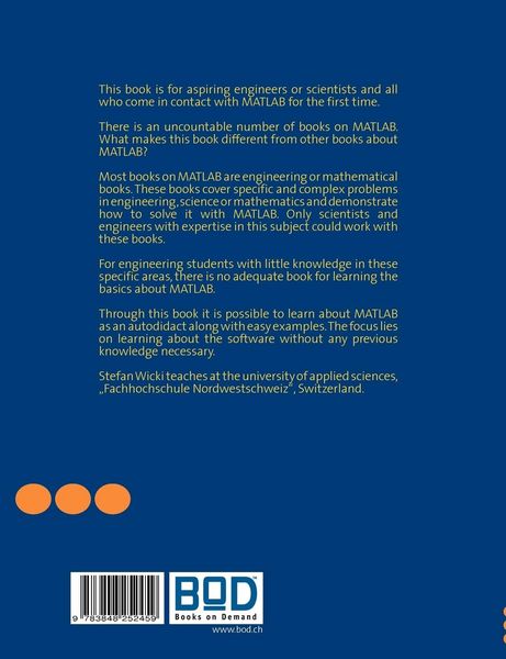 Produktbild: The not too short introduction to MATLAB