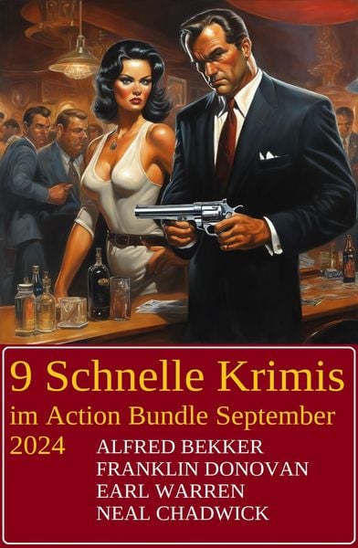 Produktbild: 9 Schnelle Krimis im Action Bundle September 2024