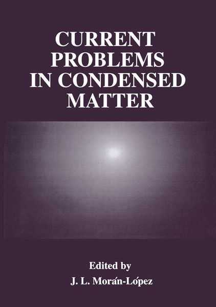 Produktbild: Current Problems in Condensed Matter