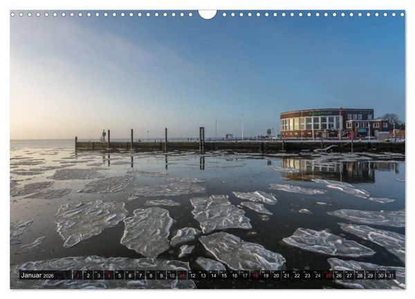Produktbild: Wilhelmshaven maritim (Wandkalender 2026 DIN A3 quer), CALVENDO Monatskalender