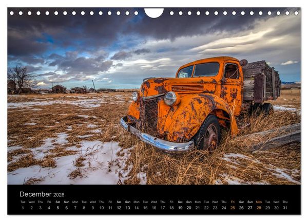 Produktbild: Classic Automotive Rust (Wall Calendar 2026 DIN A4 landscape), CALVENDO 12 Month Wall Calendar