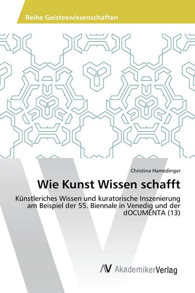 Produktbild: Wie Kunst Wissen schafft
