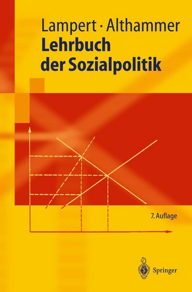 Produktbild: Lehrbuch der Sozialpolitik
