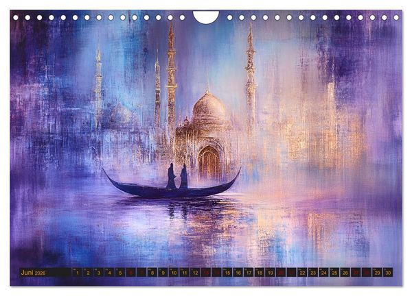 Produktbild: Visionen aus 1001 Nacht (Wandkalender 2026 DIN A4 quer), CALVENDO Monatskalender