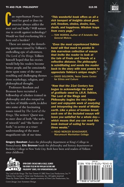 Produktbild: The Lord of the Rings and Philosophy