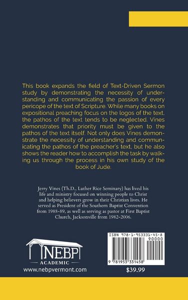 Produktbild: The Vital Role of Pathos in a Complete Text-Driven Interpretation of the Book of Jude