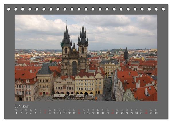Produktbild: Kirchen in Europa (Tischkalender 2026 DIN A5 quer), CALVENDO Monatskalender