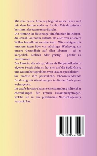 Produktbild: Das Atembuch f&uuml;r Frauen