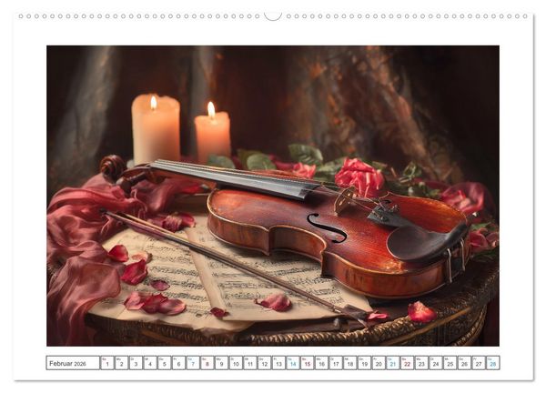 Produktbild: Klang der Ewigkeit (Wandkalender 2026 DIN A2 quer), CALVENDO Monatskalender