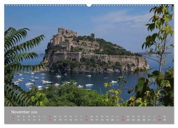 Produktbild: Ischia, die gr&uuml;ne Insel (Wandkalender 2026 DIN A2 quer), CALVENDO Monatskalender