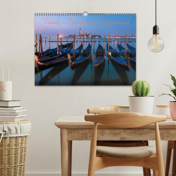 Produktbild: Venedig - Facetten einer Lagunenstadt (Wandkalender 2026 DIN A3 quer), CALVENDO Monatskalender