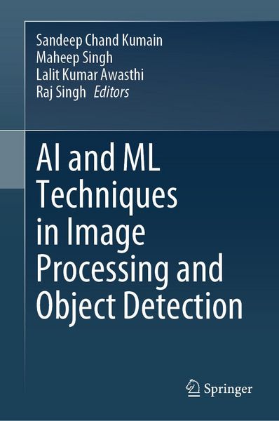 Produktbild: AI and ML Techniques in Image Processing and Object Detection
