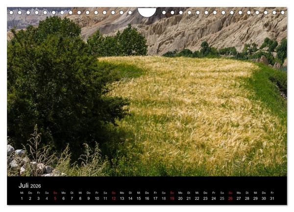 Produktbild: MUSTANG - das verborgene K&ouml;nigreich im Himalaya (Wandkalender 2026 DIN A4 quer), CALVENDO Monatskalender