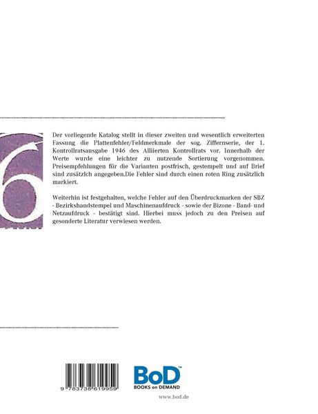 Produktbild: Briefmarkenkatalog - Plattenfehler