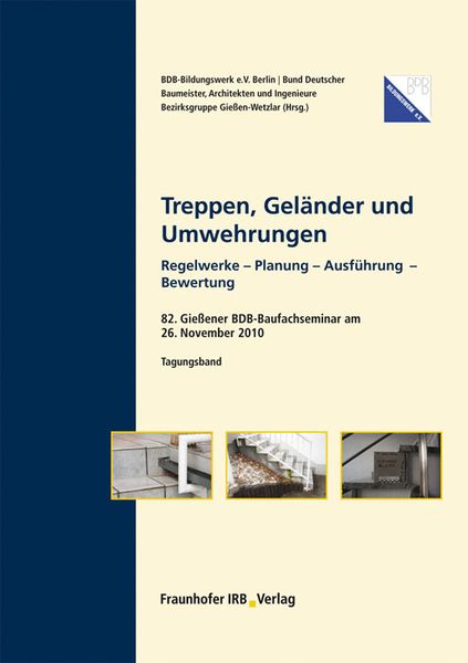 Produktbild: Treppen, Gel&auml;nder und Umwehrungen