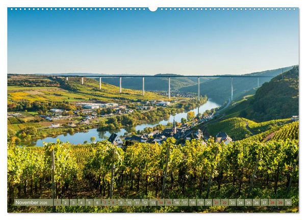 Produktbild: Mosellandschaften (hochwertiger Premium Wandkalender 2026 DIN A2 quer), Kunstdruck in Hochglanz