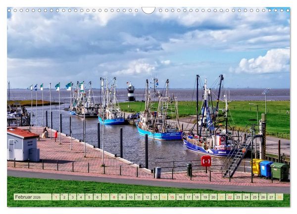 Produktbild: Maritime Augenblicke - Fischkutter (Wandkalender 2026 DIN A3 quer), CALVENDO Monatskalender