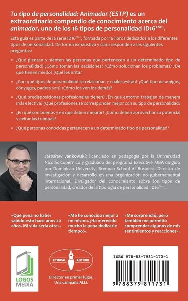 Produktbild: Tu tipo de personalidad - Animador (ESTP)