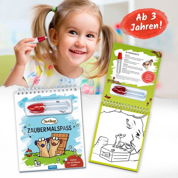 Produktbild: Tr&ouml;tsch Jan & Henry Zaubermalspa&szlig; mit Wasserstift