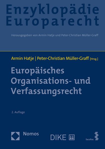 Produktbild: Europ&auml;isches Organisations- und Verfassungsrecht