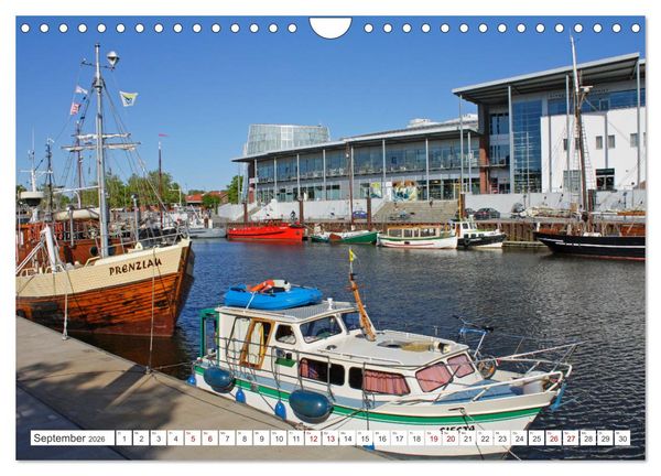 Produktbild: Ansichten von Bremen und Bremerhaven (Wandkalender 2026 DIN A4 quer), CALVENDO Monatskalender